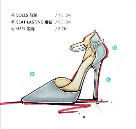 2017 сезон весна лето Новинка корейские туфли на высоком каблуке с острым носком