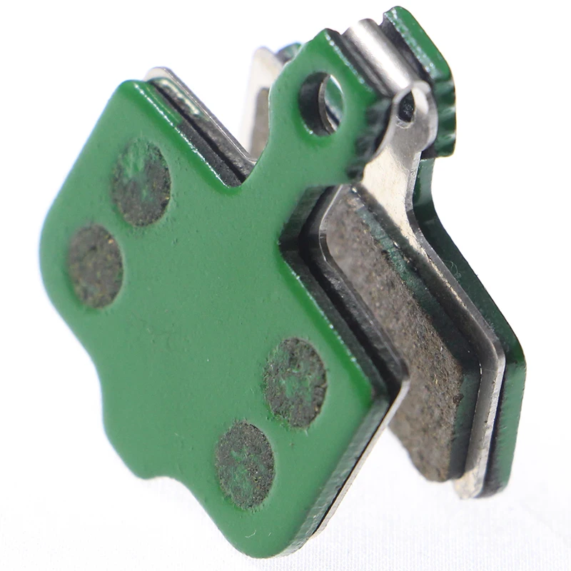 20 пар в коробке Зеленые Полимерные велосипедные дисковые Тормозные колодки для