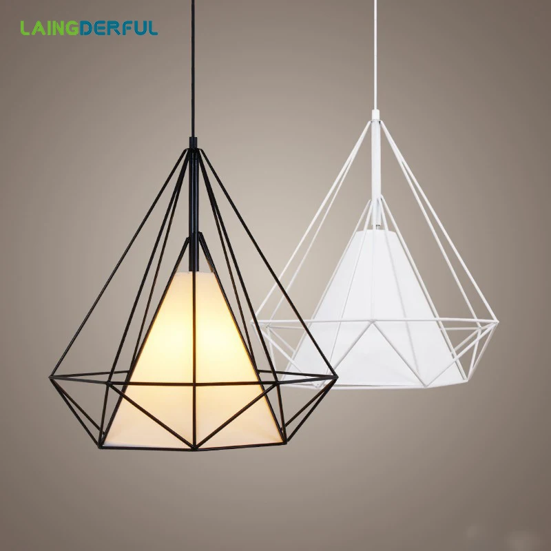 

Яркий железный подвесной светильник в скандинавском стиле, корпус промышленной защиты, сделай сам, ретро абажур, классическая черная лампа,...