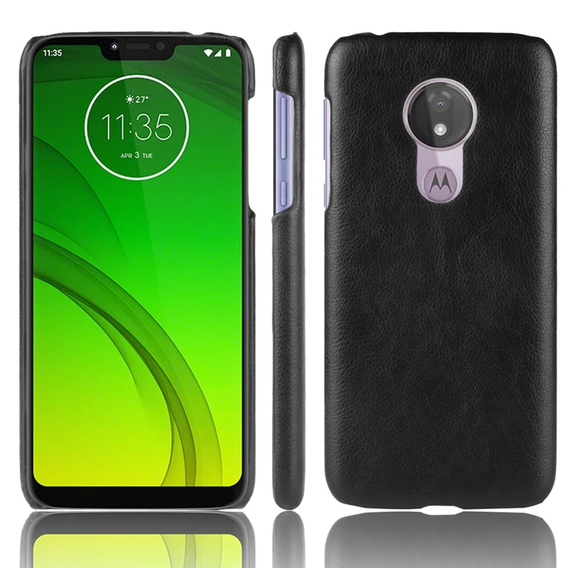 Rugged Cases For Motorola One Power XT1941-5 XT1942-2 Bumper Litchi Texture Back Cover Moto G7 Powe XT1955-5 XT1955-6 Coque |