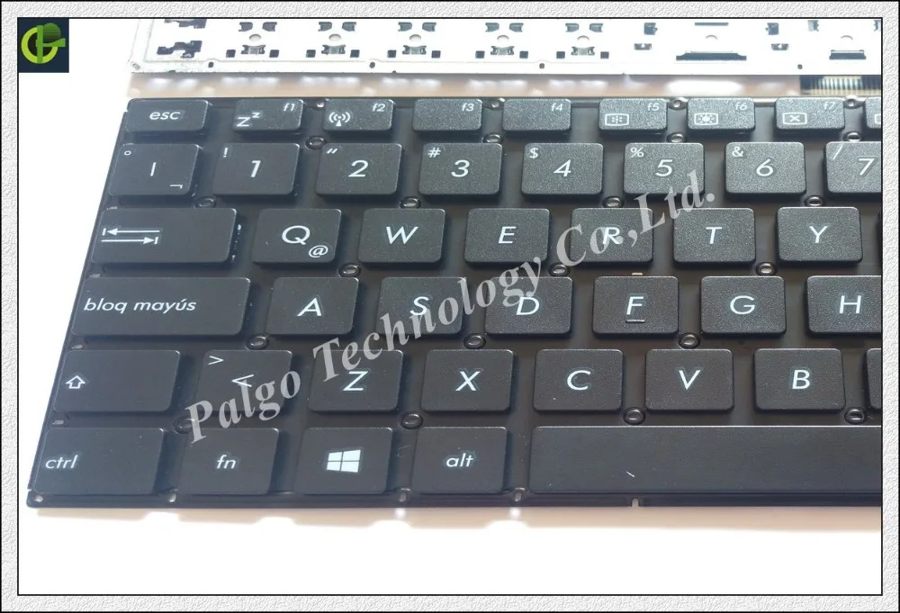 Испанская клавиатура для ноутбука ASUS X552 X552C X552CL X552E X552EA X552EP X552L X552M X552MD X552V X552VL X552W черный SP латинская клавиатура