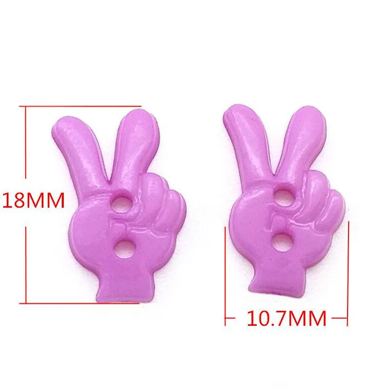 100 шт./лот украшения для детской швейной кнопки смешанные цвета 2 Hole18MM DIY ремесло