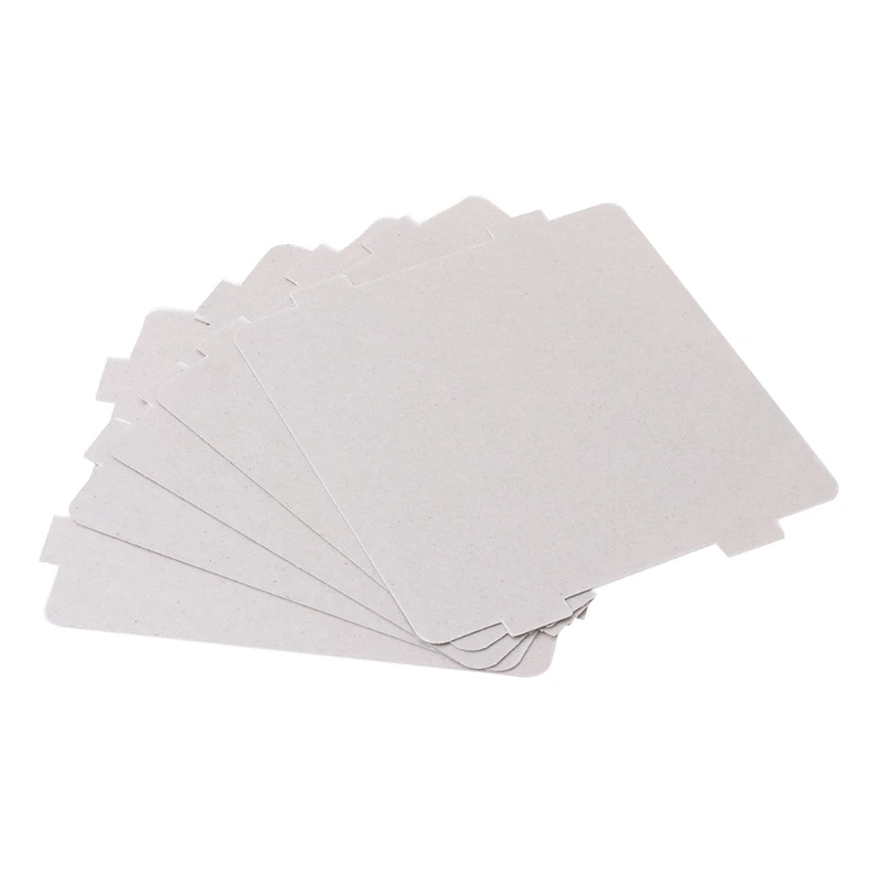 

5Pcs Mica Plates Sheets Microwave Oven Repairing Part 108x99mm Kitchen For Midea
