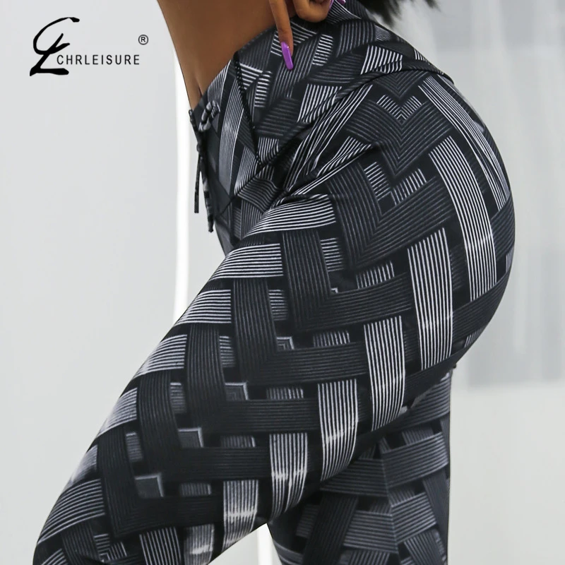 Женские леггинсы с высокой талией для фитнеса женские тренировочные джеггинсы