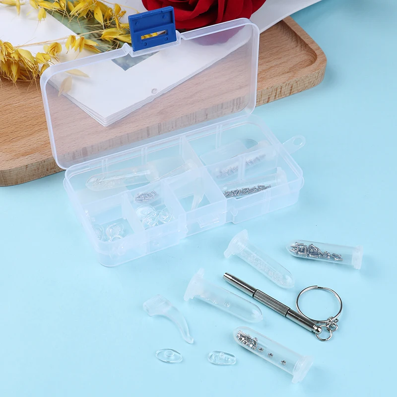 1 комплект носоупоров для очков набор ремонта оптических гаек солнцезащитных