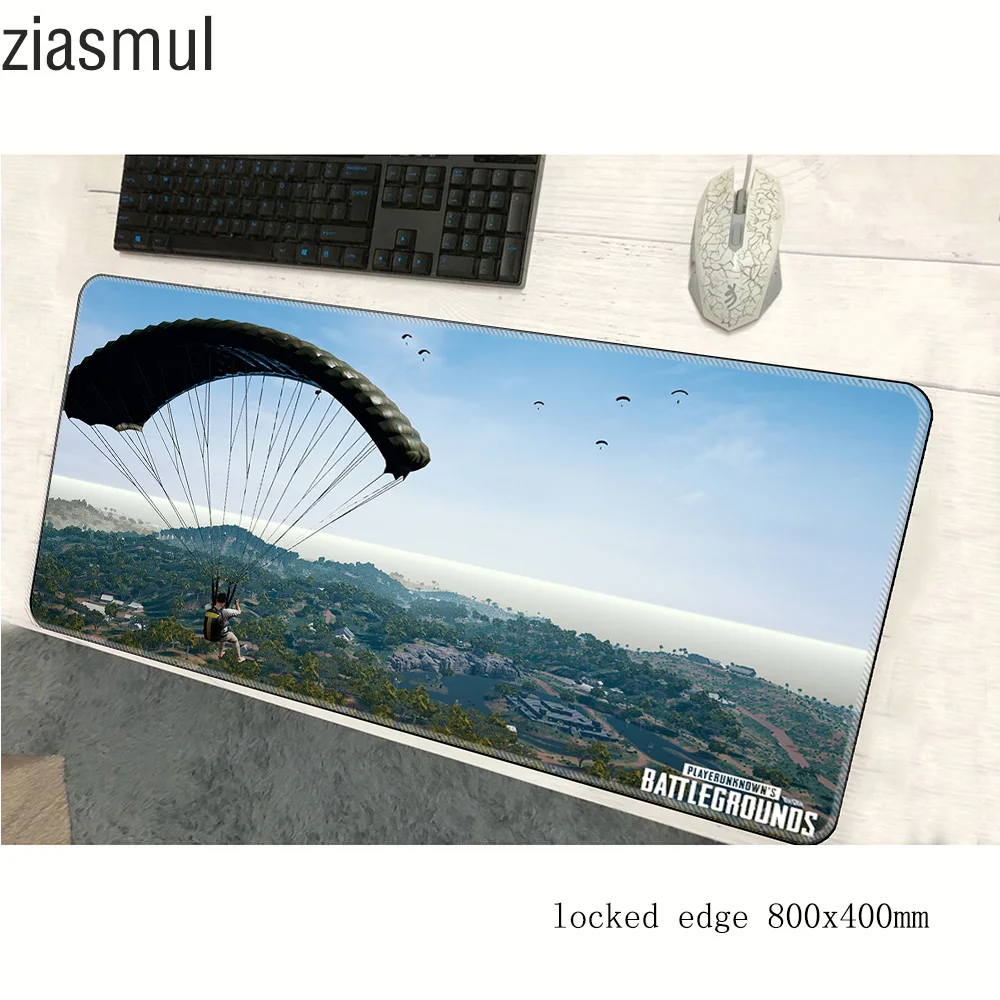 Коврик для мыши pubg 800x400x2 мм большой компьютерный коврик игровые аксессуары