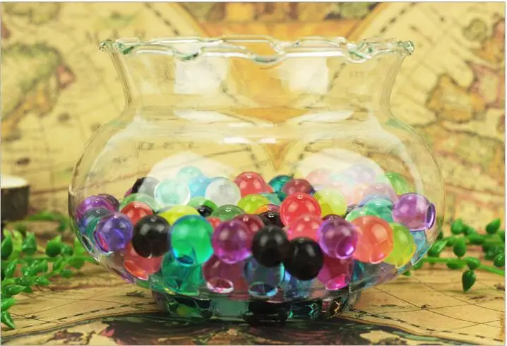 1000 грамм в упаковке 12 видов цветов хрустальный шар морские Детские хрустальные