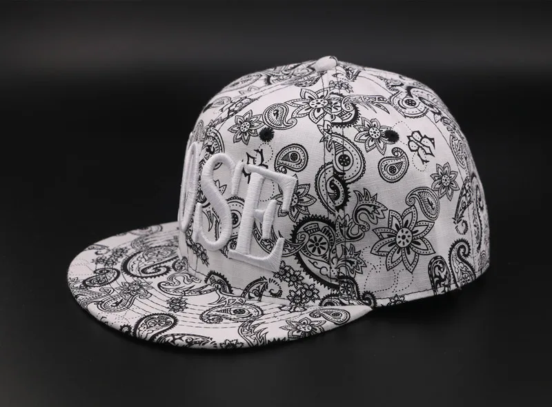 Регулируемая Повседневная Бейсболка с цветочным принтом для мужчин и женщин