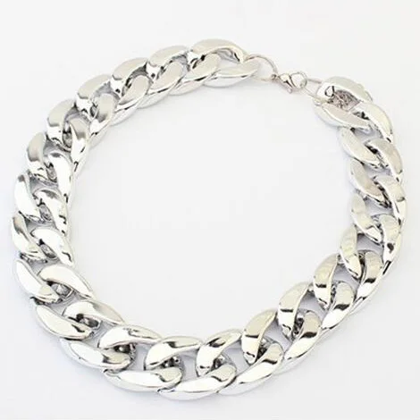 Ожерелья цепочки в стиле панк для мужчин и женщин|collier femme|chain necklacechoker necklace |