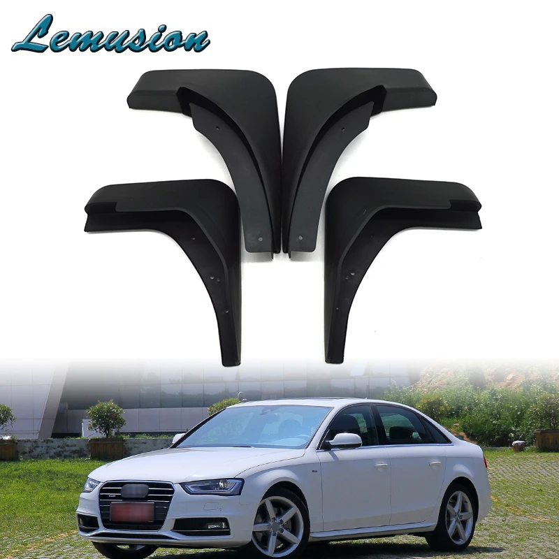 1 комплект автомобильные передние и задние брызговики для Audi A4 B8 2008 2009 2010 2011 2012 2013