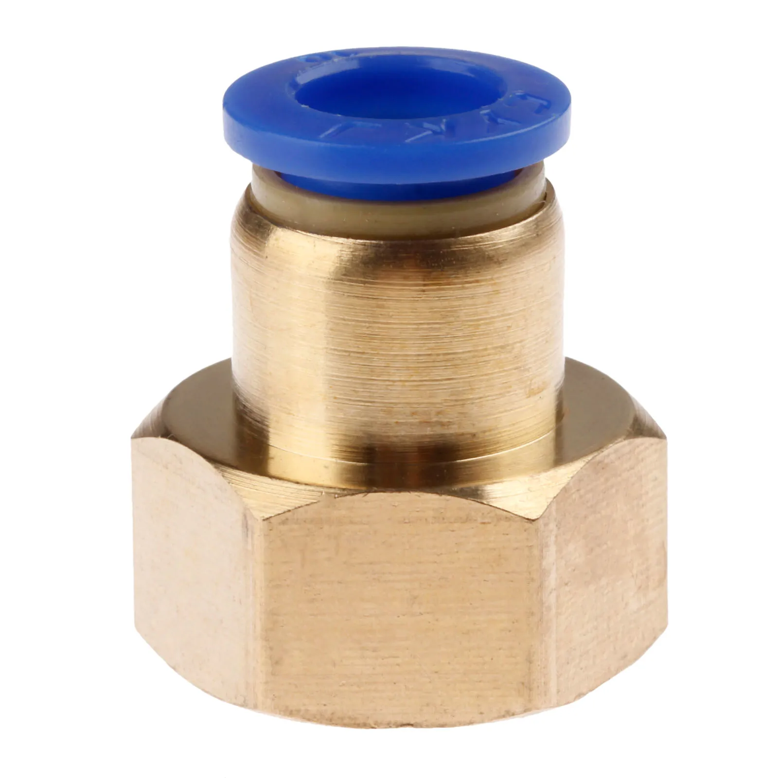 PCF10mm x04 M5'' 1/8 ''1/4'' 3/8 ''1/2'' внутренняя резьба OD 4 6 8 10 12 мм Пневматический соединитель прямой нажимной фитинг для соединения воздушных труб - Цвет: PCF10mm x04