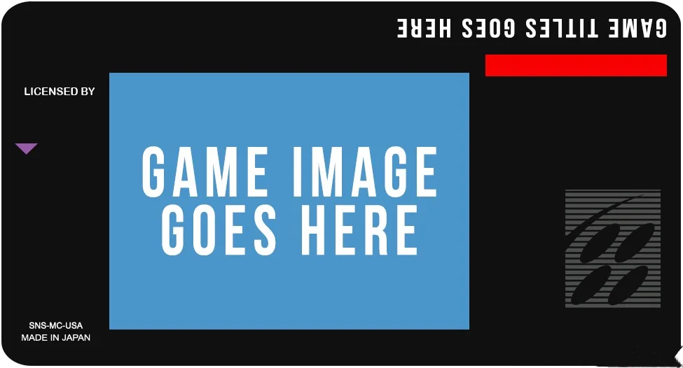 Изготовленный на заказ 16 бит большой серый карточная игра|16 bit|16 bit game cardbit card |