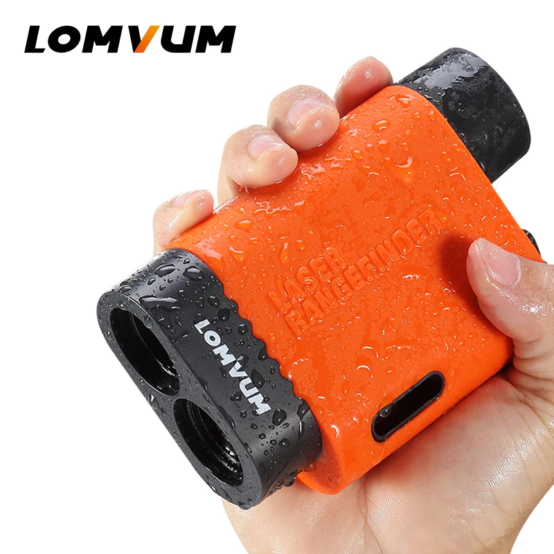 LOMVUM телескоп для гольфа, лазерный дальномер, 1500 м, спортивный телеметр, охотничий дальномер, Монокуляр, трена, лазерная рулетка