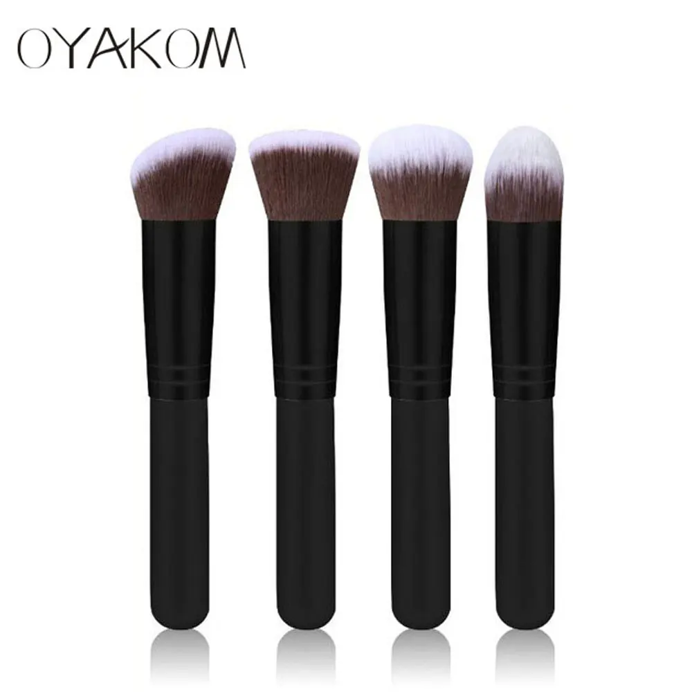 OYAKOM 4 шт. тени для век кисти макияжа набор Профессиональная Кисть Румяна Пудра