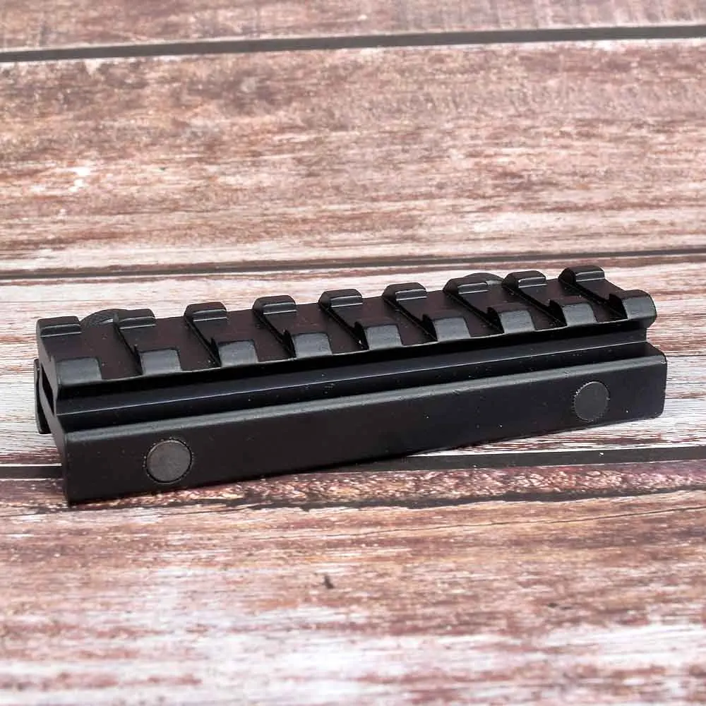 Плоский 1/" 0,75 1 дюймов Riser Base Picatinny Weaver Rail 20 мм адаптер для прицела винтовка пистолет Airgun охотничий пистолет Caza