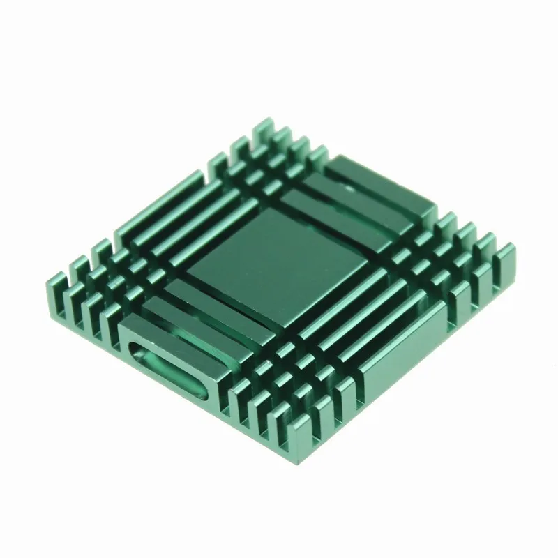 30 шт./лот 37 мм x 6 зеленый Охлаждающий радиатор из алюминия|aluminum heatsink|cooler heatsinkheat sinks