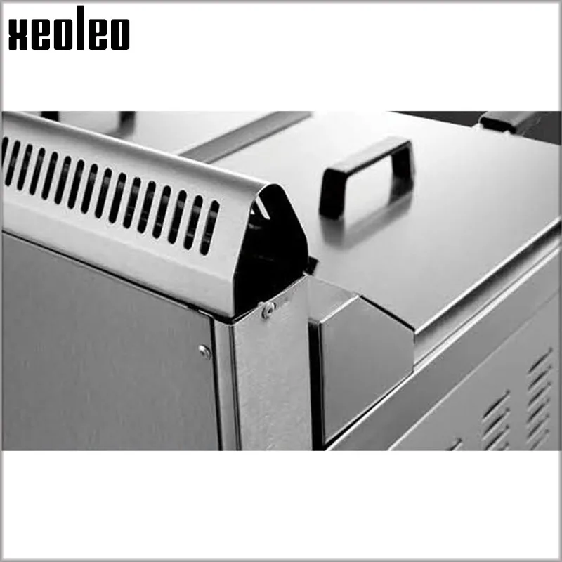 XEOLEO Фритюрница газовая Коммерческая фритюрница Вертикальная жареная французская машина из нержавеющей стали ресторанное оборудование для KFC/MC 48L* 2