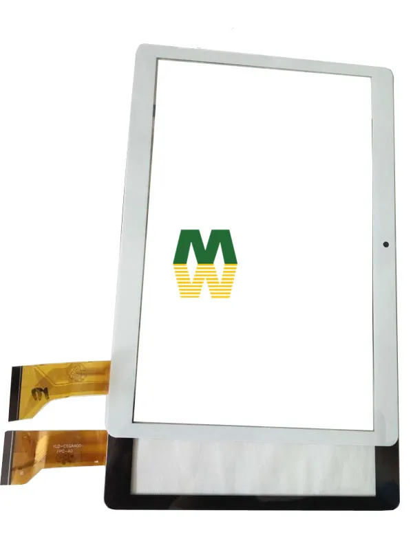 

1PC/Lot 7.6" For YLD-CEGA400-FPC-A0 Touch Screen Digitizer Black White Color With Tape