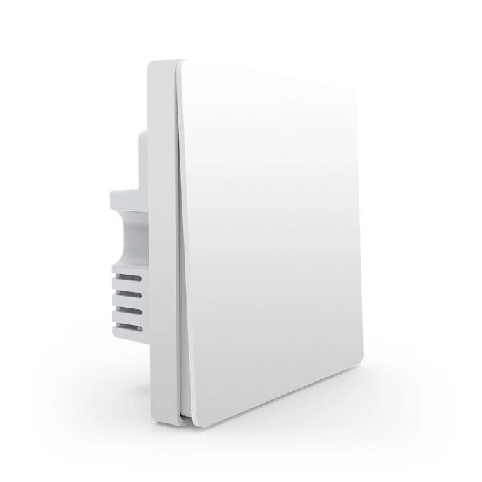 Оригинальный Xiaomi Aqara умный настенный выключатель ZigBee Версия один двойной ключ