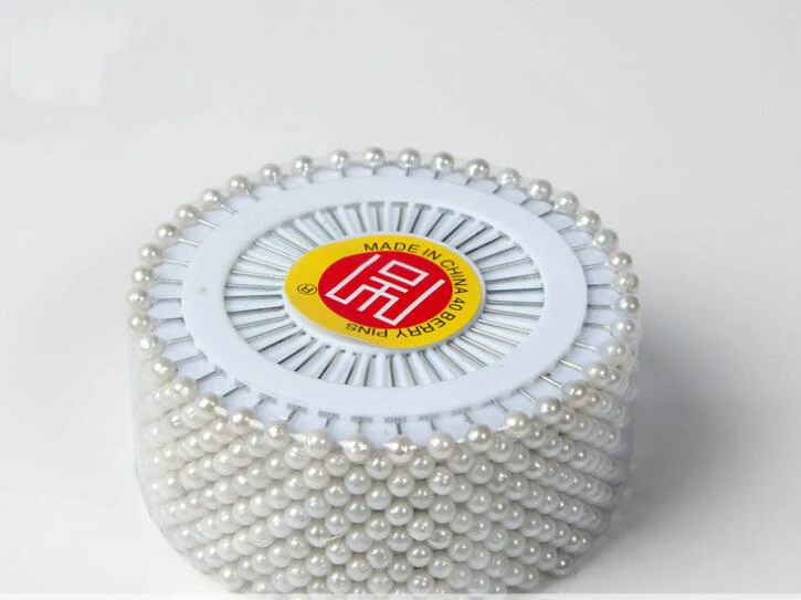 Бесплатная доставка Булавки g высокого качества белый жемчуг иглы Костюмы шарик