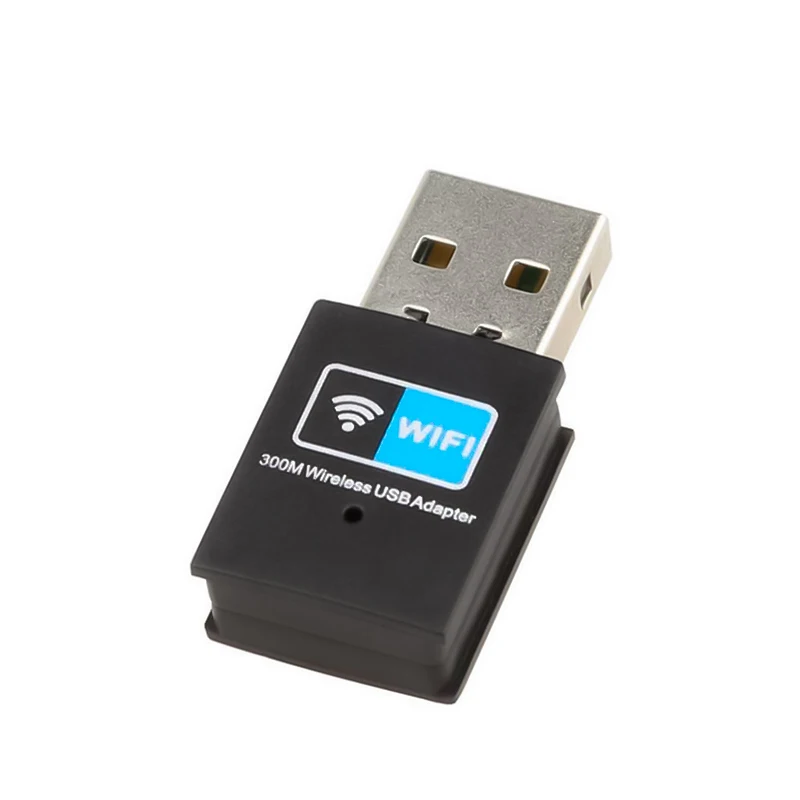 300 Мбит/с мини беспроводной WiFi адаптер USB Сеть Lan Карта 2 4 ГГц приемник 802.11n/b/g Wi Fi