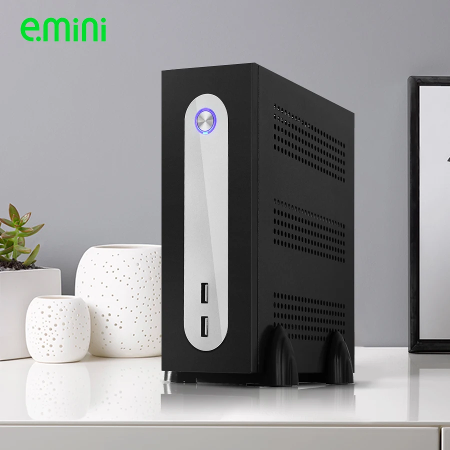 Чехол Realan G3 Steel Mini ITX HTPC без блока питания 2 x WIFI 6 COM USB2.0 шасси для HTPC|mini itx htpc case|itx