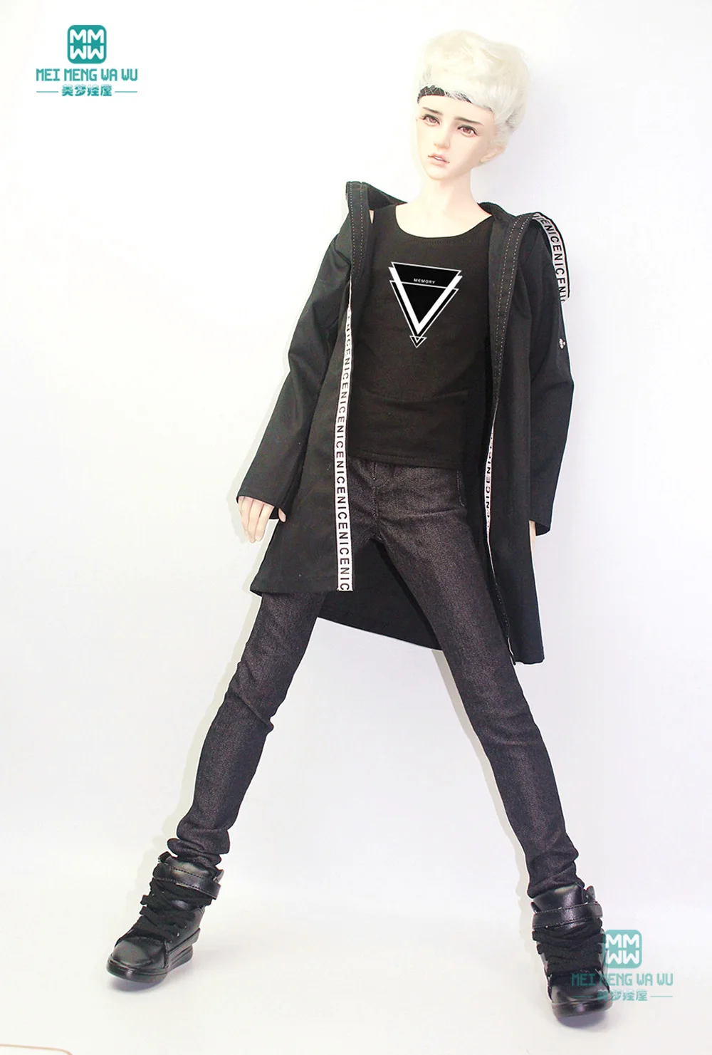 Clothes for doll fit 68-70cm BJD fashion Letter coat vest trousers | Игрушки и хобби