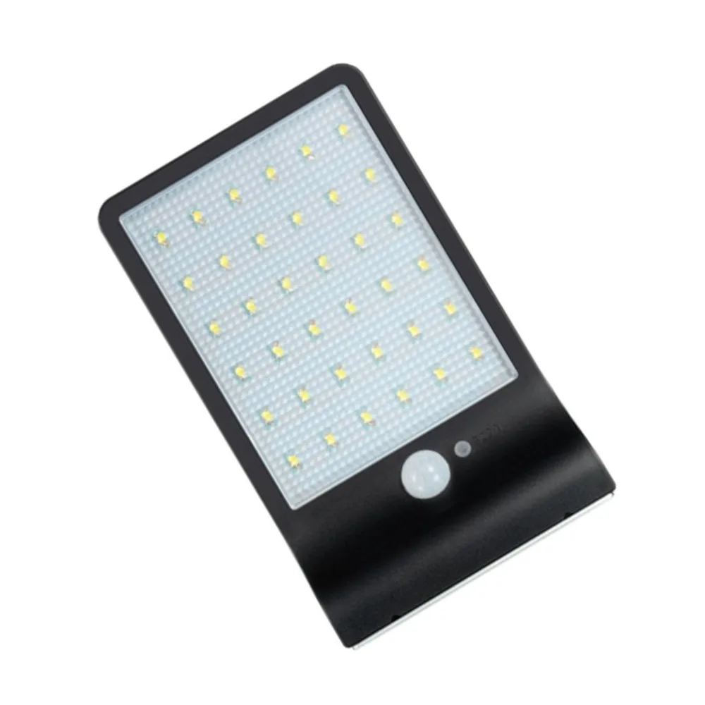 36LED Солнечный свет 450LM супер яркий ПИР движения Сенсор IP65 Водонепроницаемый