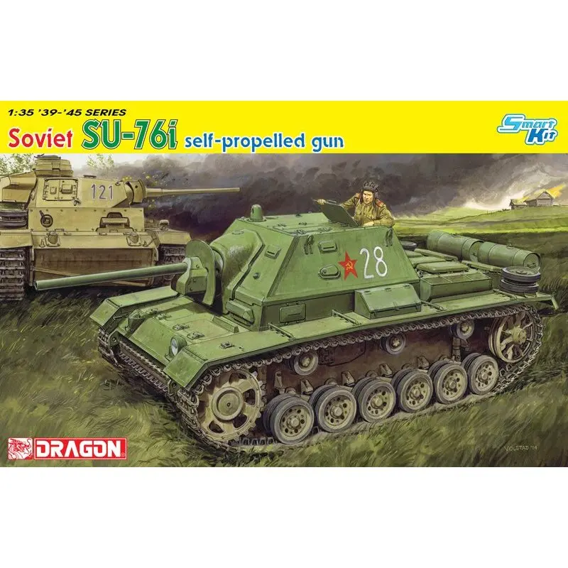 

DRAGON 6838 1/35 Soviet Su-76i Self-Propelled Gun - Scale Model Kit