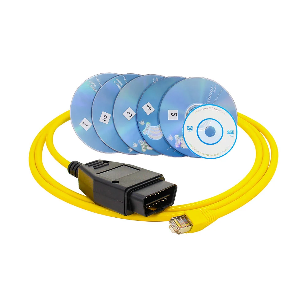 2020 Новый ESYS кабель для передачи данных BWM Enet заглушка OBDII адаптер BMW Ethernet E SYS ICOM