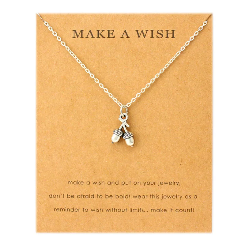 Ананас сердце Pinecone Acron Wishbone ангел крыло бабочка обезьяна слон ключ луна звезды
