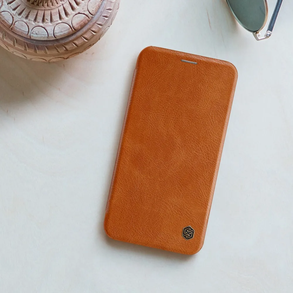 Nilkin для iPhone XR чехол s Nillkin Роскошный Ретро мягкий PU Флип кожаный смарт-чехол на заднюю панель телефона чехол для Apple iPhone XR Capa