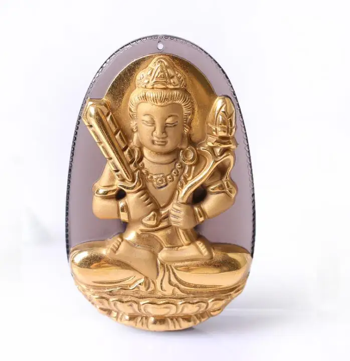 Из натурального прозрачного камня чистый carved резной золотой цвет китайский