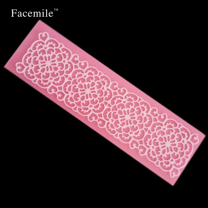 1 шт. силиконовая форма для украшения торта шоколада|lace mat|silicone lace matcake decorating |