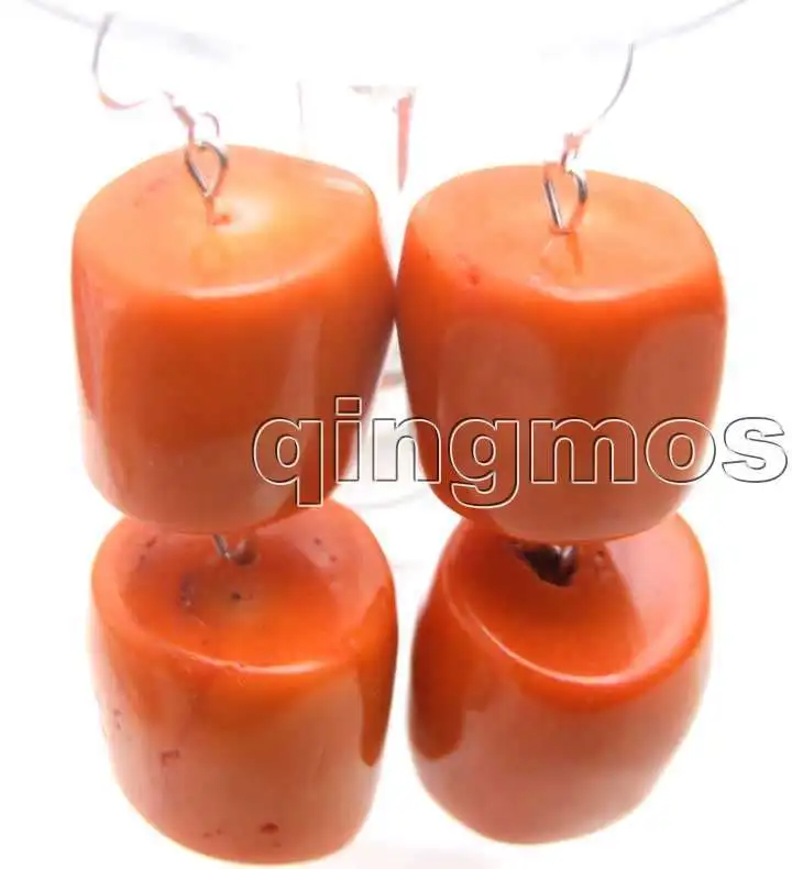 Красиво! Большой 20 30 мм натуральный толстый кусок оранжевого кораллового серебра