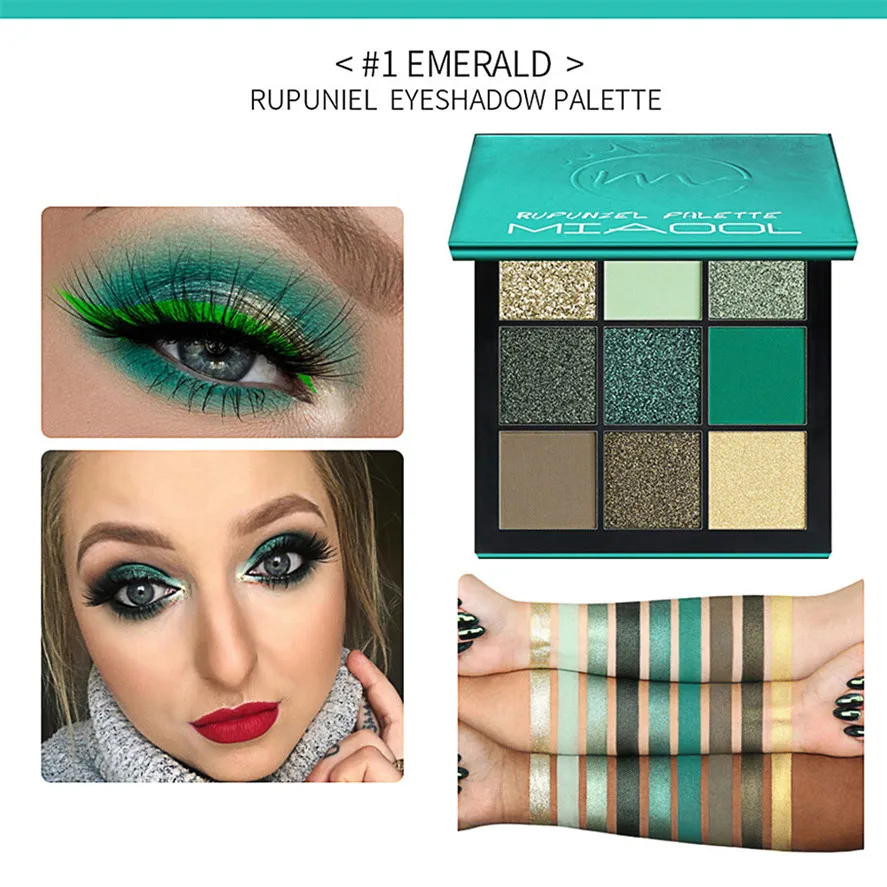 Новые матовые тени для век MIAOOL 1 шт. перламутровые блестящие палитра матовых