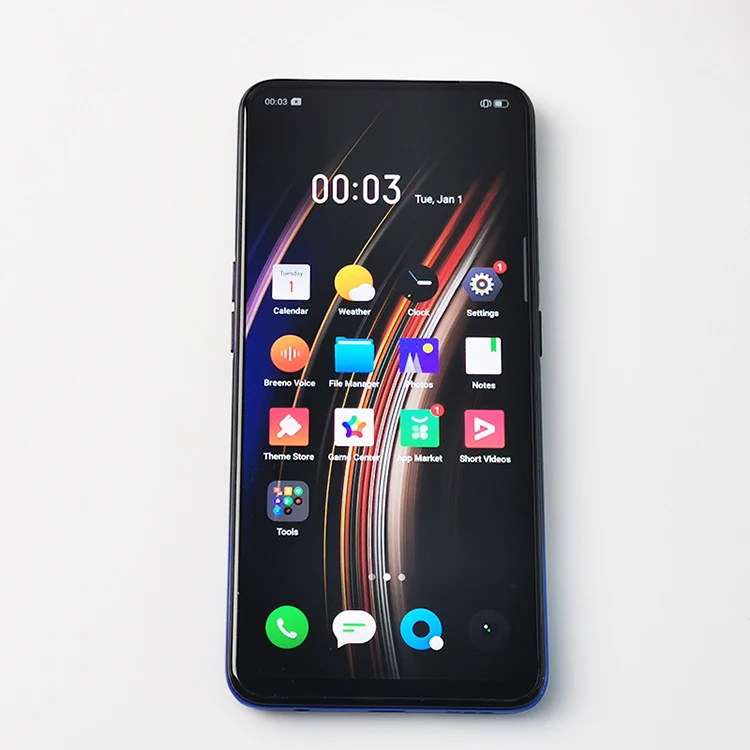 Realme X 6,5" AMOLED экран Android 9,0 смартфон Восьмиядерный 3 камеры 16MP+ 48MP+ 5MP 2340*1080 отпечаток пальца ID 3765mAh Super VOOC