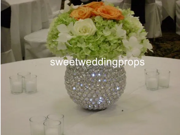 Без цветов в том числе) Металлические элегантные хрустальные круглые бусины