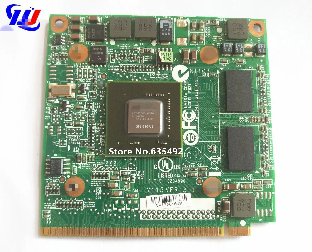 Графическая видеокарта для ноутбука Ace r Aspire 5520G 4630G 6930G 7720G 7730G 9300G|card card|card graphiccard video