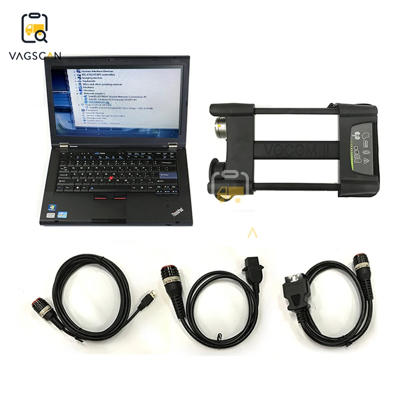 Инструмент для диагностики грузовика volvo Vocom II 88894000 tech 2 + APCI PTT 2.5.87/ 7|Анализатор