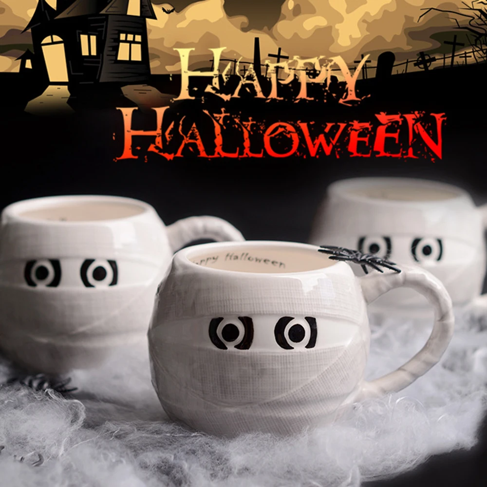 Домашняя посуда для напитков на Хэллоуин керамическая кружка воды в форме мамы