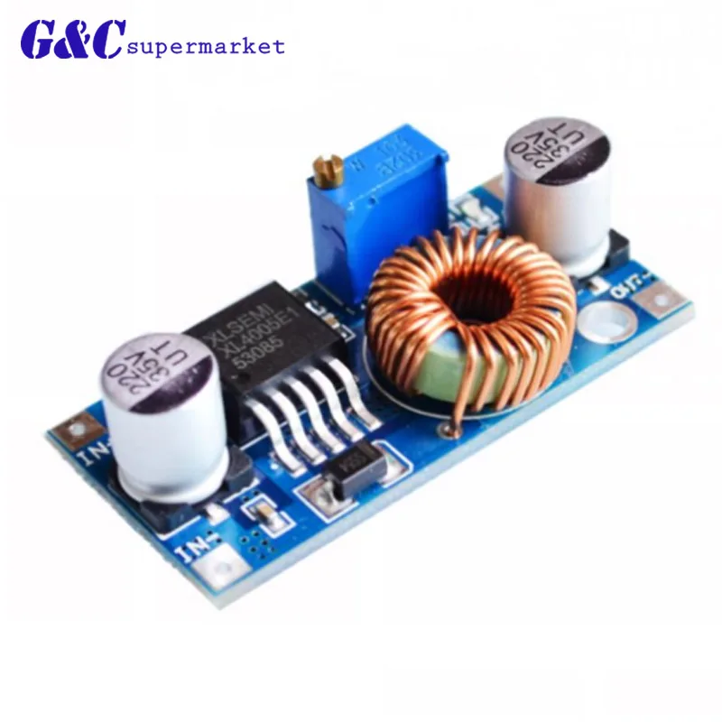 XL4015 5A DC 4 38 V Шаг вниз Регулируемый Питание модуль светодиодный литиевых Зарядное