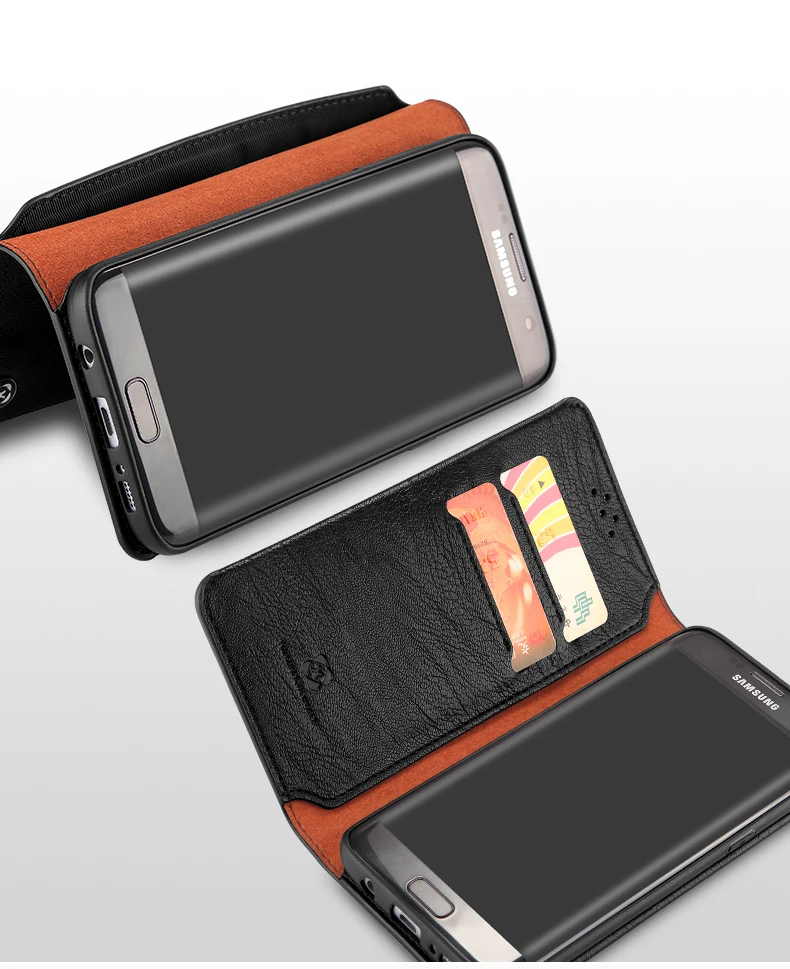 Роскошный кожаный чехол-бумажник Xundd для samsung Galaxy S8 S8 Plus с отделениями для карт, откидной Чехол для Galaxy S7 S7 Edge для Note 8