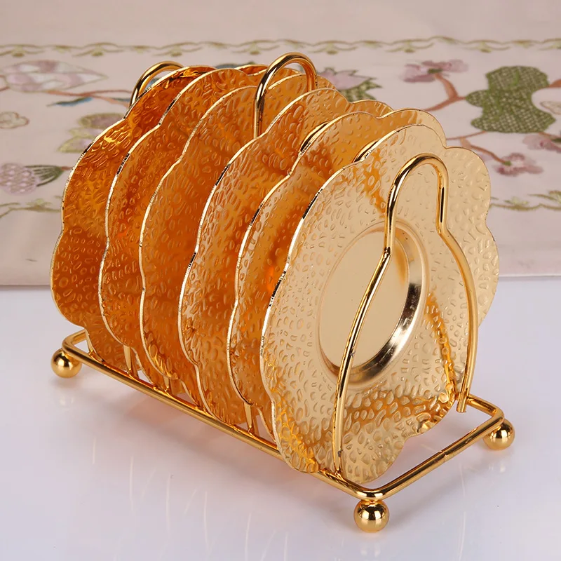 IMUWEN креативный поднос для горки фруктовый закусок элегантный роскошная кофейная