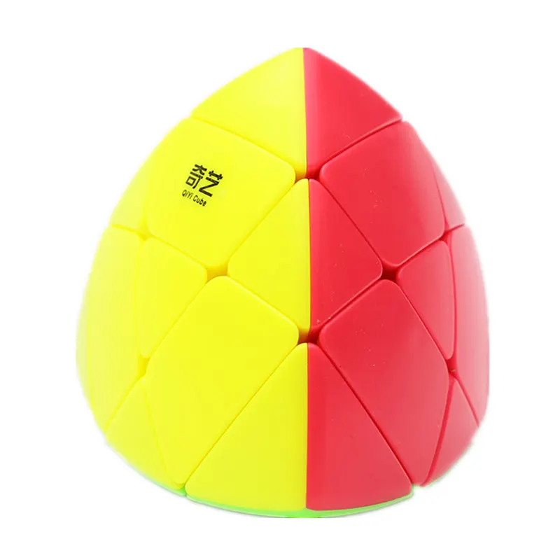 QiYi Stickeless 3x3 кубик рубика Cube Professional головоломка на скорость Stickerless обучения