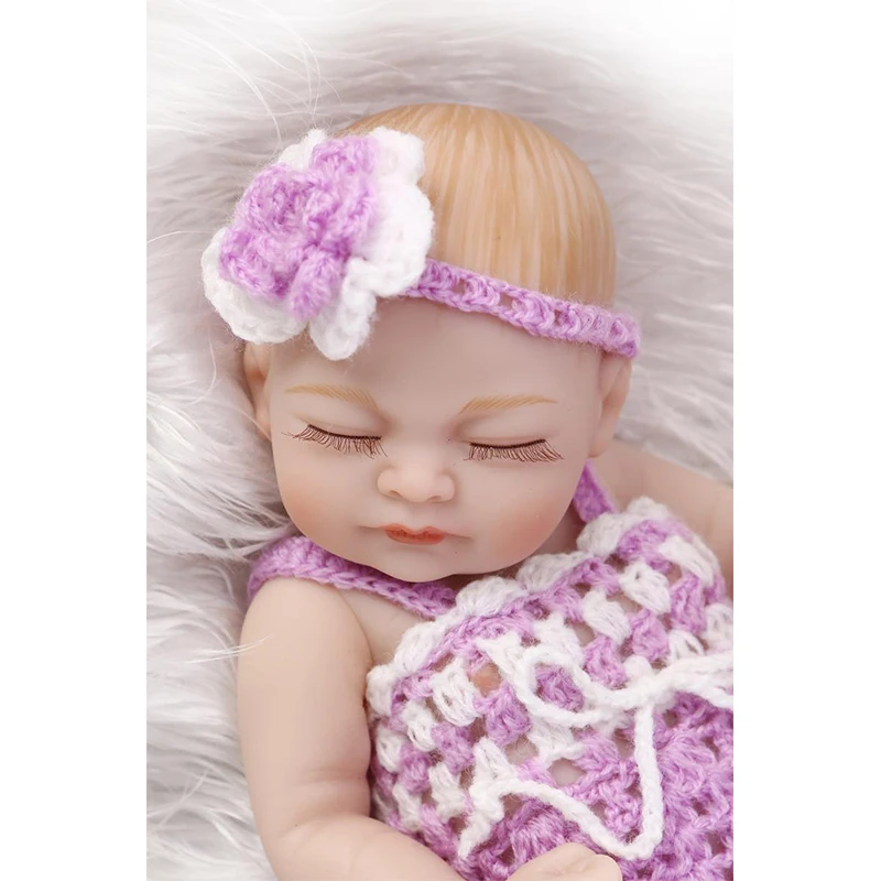 Кукла реборн Мягкая силиконовая Реалистичная эмуляция младенца игровой домик