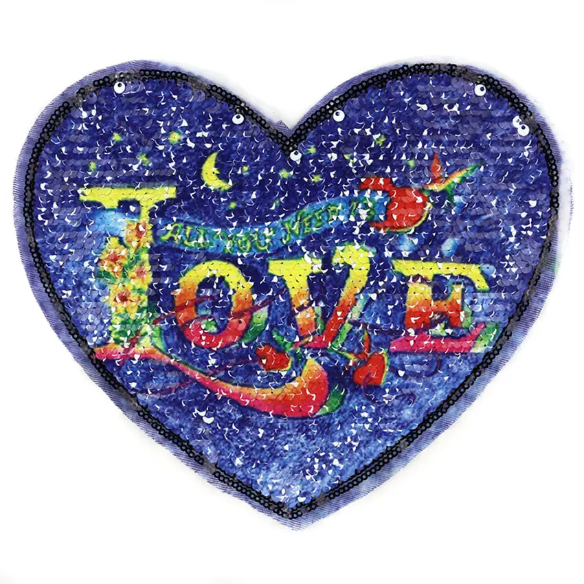 Ice cream alphabet flip double sided sequins patches rebersible change color patch for dress repair sew on clothing diy craft | Дом и сад
