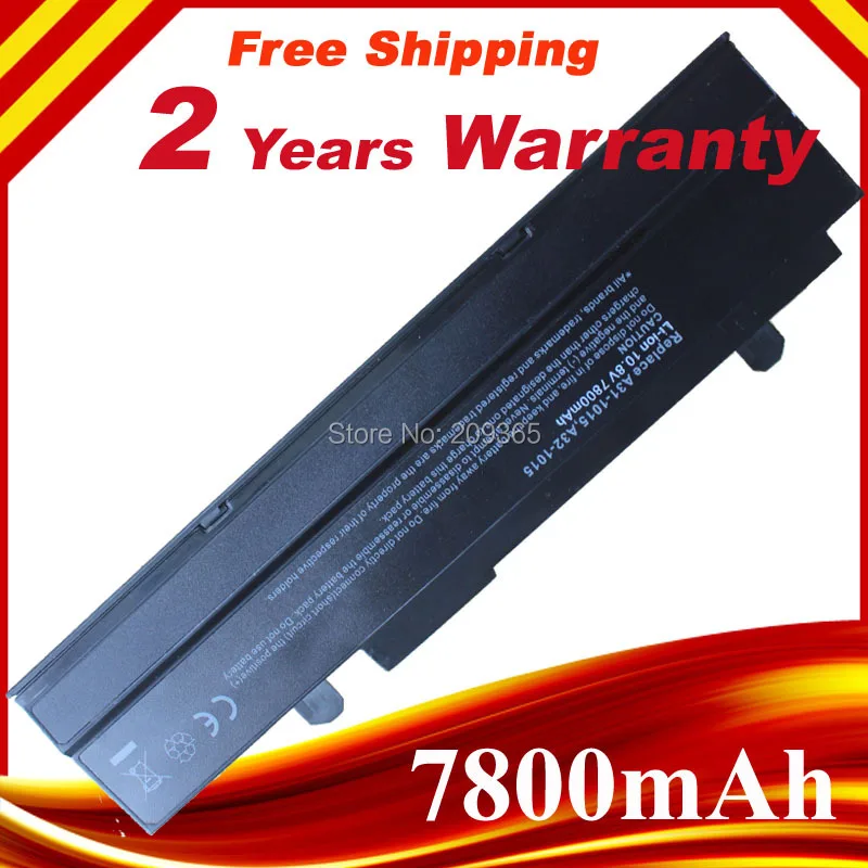 9 Cells battery for Asus Eee PC 1015 1015PEG 1015PEM 1015PN 1015PW 1015PX A31-1015 A32-1015 AL31-1015 AL32-1015 PL32-1015 | Компьютеры и