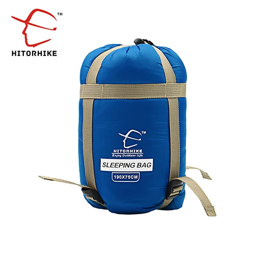 royal blue Открытый конверт спальный мешок мини Сверхлегкий многофункциональная дорожная сумка Походные спальные мешки для кемпинга нейлон 190*75 см ленивый мешок - Цвет: royal blue