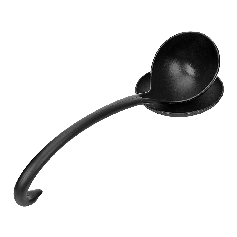HILIFE Creative PP Ladle Swan Shaped Soup Spoon Cooking Tools Long Handle Spoon Scoop with Tray Cute Kitchen Accessories